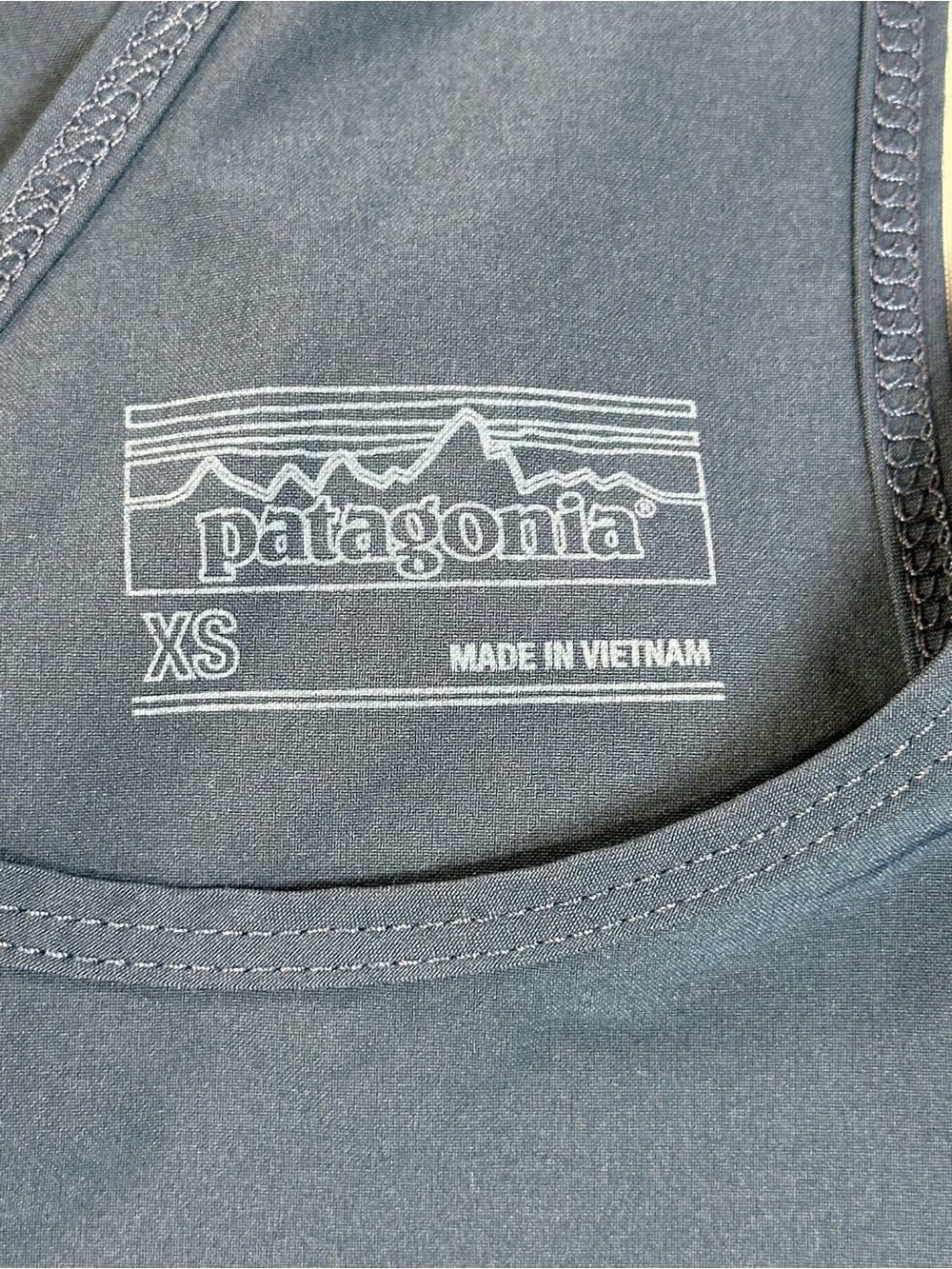 Patagonia Fleetwith Dress, Mini, Sleeveless, Criss-Cross Back, Navy  - Womens XS - Picture 5 of 13